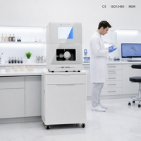 YUCERA YRC-8PRO Machine de fraisage dentaire à sec et humide pour la fabrication de précision de facettes esthétiques antérieures, d'incrustations et de sur-incrustations