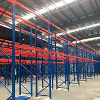 Étagères de stockage robustes en acier OEM ODM avec poutres réglables pour entrepôts en Indonésie et aux Philippines
