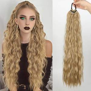 วิกผมหางม้ามิสเวฟวี่ 60 ซม- 100 กรัม ลวดทนความร้อนสูง สไตล์อ่อนเยาว์ ดูเป็นสไตล์ยุโรปอเมริกัน - Product Image 2