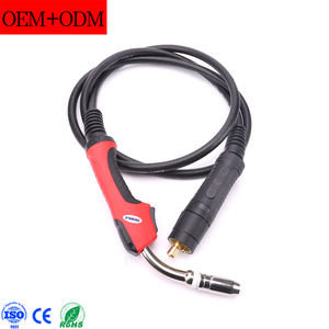 Antorcha de Soldadura MB25 25AK Mag <span class=keywords><strong>Mig</strong></span>, <span class=keywords><strong>Pistola</strong></span> de Soldadura de 230 Amp, CO2, 10 Pies, 3M, 4M, 5M, Tipo <span class=keywords><strong>BINZEL</strong></span>, Antorcha de Soldadura de Gas 004.0312 - Product Image 3