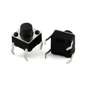 สวิตช์กดแบบสัมผัสขนาด 6*6 มม. แบบ 4 ขา ชนิด DIP สำหรับรีโมทคอนโทรล - Product Image 1