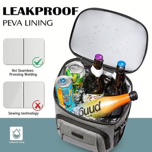 Sac à dos isotherme souple et imperméable pour pique-nique, plage, voyage, style de vie en plein air, sac à lunch thermique, glacière à bière – Grande Vente - Product Image 3