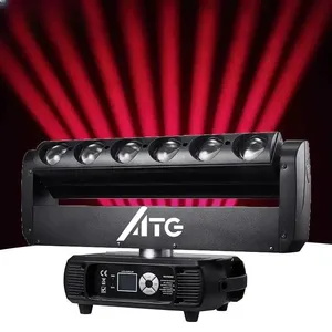 ATG einzigartiger Effekt 6x40W Strahlen effekt licht XY-Achse einseitig 4 in1 LED Nacht bar ktv dj Strahl beleuchtung Lampen effekt ausrüstung