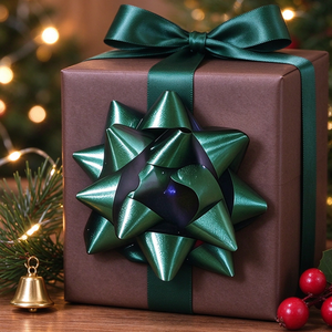 Coffret Cadeau de Noël avec Nœud Étoile en PP Certifié OEKO-TEX, Vente en Gros B2B pour la Vente au Détail aux États-Unis - Product Image 2