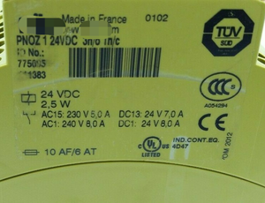 Relay Keamanan PLC 775695 1 24VDC <span class=keywords><strong>3</strong></span> 1nc - Product Image 2