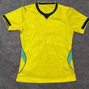 Divisa da <span class=keywords><strong>Calcio</strong></span> Personalizzata per la Squadra Brasiliana 26-27, Maglia Estiva in Poliestere Stampata ad Asciugatura Rapida, Vendita Diretta dal Produttore - Product Image 1