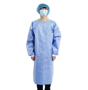 Biodegradable Customized Professional High Quality Disposable Surgical Hospital Isolation Gown