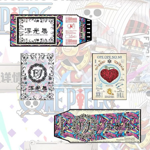 PY One Piece Cool Tearable Toys <span class=keywords><strong>Giochi</strong></span> di Carte <span class=keywords><strong>Anime</strong></span> TCG (Trading Card Game) Carte Collezionabili Segnalibro Scatole Promozionali <span class=keywords><strong>Giochi</strong></span> da Tavolo - Product Image 1