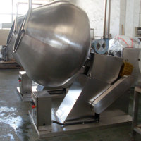 Machine automatique de polissage au chocolat en acier inoxydable, machine à dragées au sucre