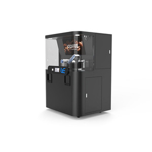 Máquina Expendedora de Café Robótica, Kiosco Automático de Hielo con Pantalla Táctil, Robot de Arte Cafetero con Pantalla Táctil, Automatización sin Personal - Product Image 6
