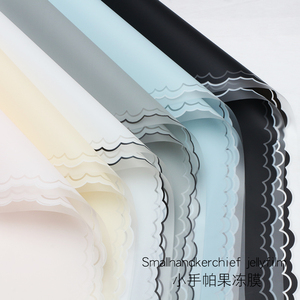 New Handkerchief Waterproof Plastic Wrapping Paper Flower Shop Fresh Flower Packaging Supplies Packaging Supplies - Product Image 3