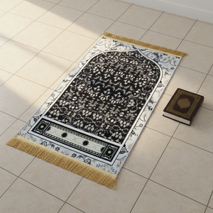 พรมมุสลิมสำหรับเด็กพรมปูสวดมนต์ทำจากโฟมผ้าปูสำหรับเดินทางแบบตุรกีบุนวมหรูหรา - Product Image 4