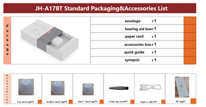 JINGHAO New Otc Ric Aparelhos Auditivos Sem Fio para Surdez Idosos Bte Aparelho Auditivo Bluetooth Digital Recarregável - Product Image 3