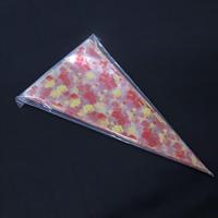 Bolsas Triangulares OPP para Dulces, Galletas y Malvaviscos - Empaque Transparente para Regalos de Fiesta con Autosellado para Bodas y Cumpleaños