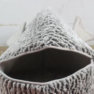 Cat <b>Bed</b> Fish Shape 50x40x34cm Faux Fur Warm Enclosed Pet House For Cats Dogs - Product Image 4