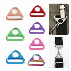 25mm tam giác nối vòng cho túi-hợp kim trang trí khóa clip cho DIY túi xách, ba lô Phụ kiện dây đeo - Product Image 3