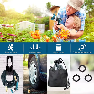 Tuyau d'arrosage extensible multifonctionnel, léger et facile à transporter, anti-abrasion et anti-corrosion, avec buses polyvalentes – Vente chaude - Product Image 4