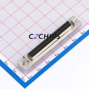 5749721-7 D-Sub/VGA Connector Through hole Component (THT) Connector Female 68P Through Hole 2 - Product Image 1