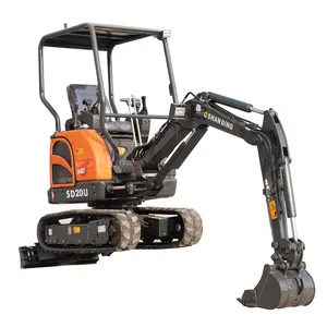 Earth moving machinery 2 ton SD20U mini excavator small digger with CE