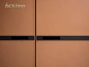 USA Deluxe camera da letto bianca <span class=keywords><strong>arancione</strong></span> pelle porta Bangkok bel guardaroba - Product Image 6