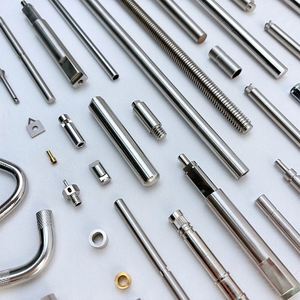 Componentes CNC Personalizados, Eje de Engranaje de Aluminio y Acero Inoxidable con Dientes Enrollados de Doble Extremo, Fangze, Personalizado OEM - Product Image 2