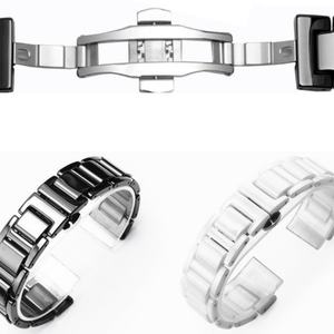 Correa de Reloj de Cerámica Intercambiable con Hebilla de Acero Inoxidable, Venta al Por Mayor - Product Image 2