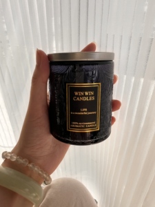 เทียนหอมกลิ่นแอปเปิ้ลจากมาเลเซีย ขายส่ง 100% ขี้ผึ้งถั่วเหลืองธ<span class=keywords><strong>ร</strong></span><span class=keywords><strong>ร</strong></span>มชาติ <span class=keywords><strong>ร</strong></span>ับผลิตแบบ OEM ODM แบ<span class=keywords><strong>ร</strong></span>นด์ส่วนตัว - Product Image 5