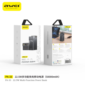 Batterie externe portable de grande capacité 22,5 W 50000 mAh avec chargeur rapide PD20W pour <span class=keywords><strong>Xiaomi</strong></span> Samsung Iphone - Product Image 4