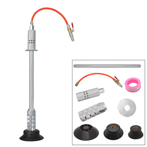Bộ dụng cụ sửa chữa thân xe hơi bằng khí nén, dụng cụ hút vết lõm, búa trượt, thép carbon cao, màu bạc - Product Image 2
