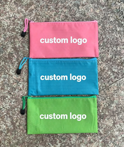 Reusable Waterproof Storage Pouch Custom Brand Logo Multi Purpose Travel Organizer Bag for School Office Cosmetic Accessories - Product Image 5