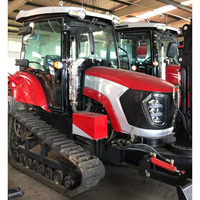 Traktor Crawler Mesin Diesel 120hp untuk Pertanian dengan Bajak, Asal Cina, Komponen Inti Gear, Produktivitas Tinggi, Keamanan