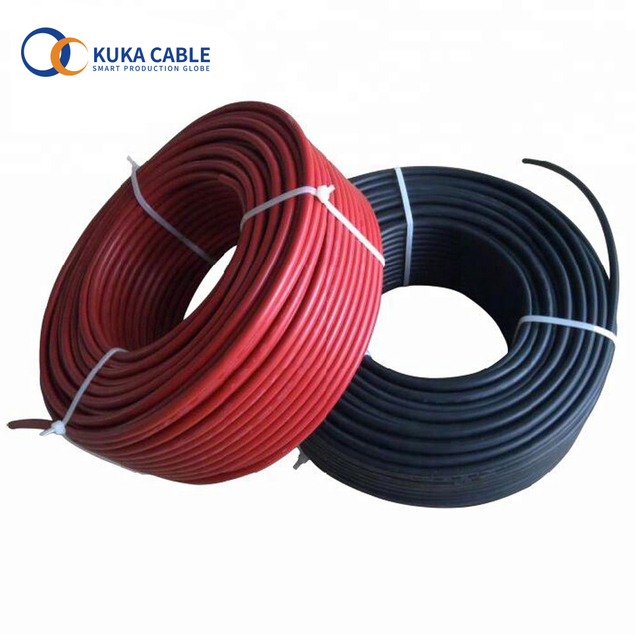 Pv Solar Dc Cable 4mm 6mm 10mm 16mm Solar Panel Wire with Tuv for Power Systems