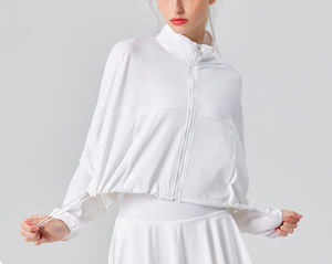 ملابس الجولف النسائية المحمية من قطعتين من قطعتين تنورة مطوي-ملابس تنس-ملابس تمارين البيسبول ملابس تنس الريشة - Product Image 3