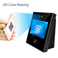 Sistema de Control DE ACCESO WiFi, máquina de asistencia, 4 pantallas táctiles, Software SDK gratuito, QR escáner de código, lector de tarjetas RFID NFC, huella dactilar