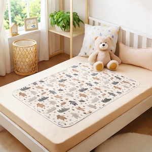 <strong>Bed</strong> <strong>Wetting</strong> Incontinence Cover Toddler Children Baby <strong>Waterproof</strong> <strong>Bed</strong> <strong>Pad</strong> Washable <strong>Mattress</strong> <strong>Pad</strong> - Product Image 4