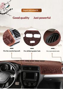 Ensemble complet de tapis de sol de voiture en cuir artificiel de 2 mm d'épaisseur pour <span class=keywords><strong>Fiat</strong></span> <span class=keywords><strong>500</strong></span>/ Octavia 2/ 208/ pour <span class=keywords><strong>2008</strong></span>/VW Passat - Product Image 4