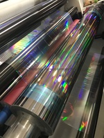 Machine de production de gaufrage holographique sans couture, film laser BOPP PET, machine de gaufrage holographique