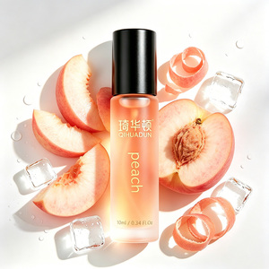 Высококачественное парфюмерное масло QIHUADUN Peach Roll-on: портативный карманный роликовый аромат для женщин для ежедневного использования - Product Image 1