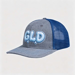 Casquette de camionneur en maille avec logo personnalisé, broderie, casquette de camionneur, chapeau de soleil d'extérieur - Product Image 1