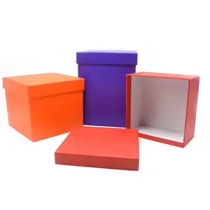 INUNION High quality factory square shaped flower gift box packaging chocolate and flower box