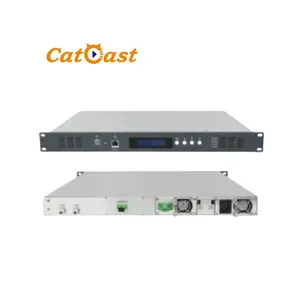 CATV FTTH 10dbm 1550nm EDFA 220V/110V/48V FC APC doğrudan modüle Fiber optik verici