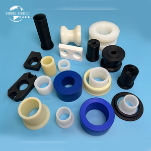 Pa6 Nylon Tay Áo Cách nhiệt Delrin Bush tay áo POM Acetal mặt bích trục Áo khoác Ống lót máy giặt mang bụi cho bu lông - Product Image 2