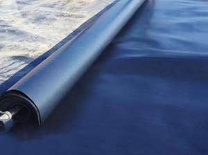 현대적인 디자인 1.5mm 2mm 블랙 그린 HDPE LDPE 안티 UV 50m 5 년 보증 지막 방수 연못 라이너 댐 어항 - Product Image 2