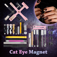 Outils pour l'art des ongles, aimant en U puissant pour effet œil de chat 5D