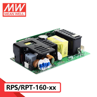 Alimentation à découpage Mean Well RPS-160/RPT-160 Série 160W, tensions de sortie -15V/-12V/-5V/5V/12V/15V/24V/48V
