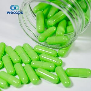 Wecaps Capsules vertes vides Capsules de gélatine Capsules vides Gels Taille <span class=keywords><strong>00</strong></span> - Product Image 1