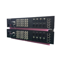 Convertisseur 12G-SDI vers fibre optique avec prise en charge Ethernet, transmission vidéo 4K 60Hz, portée maximale 10 km