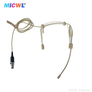 Micrófono de auriculares cardioide <span class=keywords><strong>Beta</strong></span> 53 HeadMic de gama alta TA4F para BLX ULX SLX GLX QLX PGX BodyPack System Mini 4Pin - Product Image 2