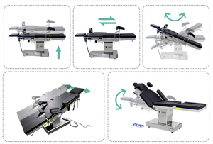 Mesa de Operaciones <span class=keywords><strong>Ortopédica</strong></span> <span class=keywords><strong>Eléctrica</strong></span> para Neurocirugía, Equipo Médico de Clase II con Certificación CE de Weike, <span class=keywords><strong>Cama</strong></span> de Quirófano para Clínica - Product Image 6