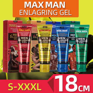 MAXMAN Gel Crema de Masaje Ecológico Rojo, Azul, Amarillo y Verde, No Impermeable, para Masaje del Pene Masculino, Sin Efectos Secundarios, Suave, Mejora la Sensación - Product Image 5
